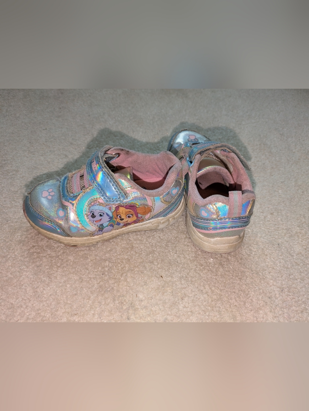 Nickelodeon Paw Patrol Skye Everest Girls Light Up Shoes Shoes Size 7